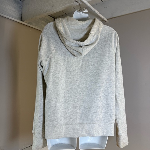 Aeropostale Jacket Womens Sz L Hooded Full Zip Gray Pockets Drawstring Aero - Picture 2 of 10